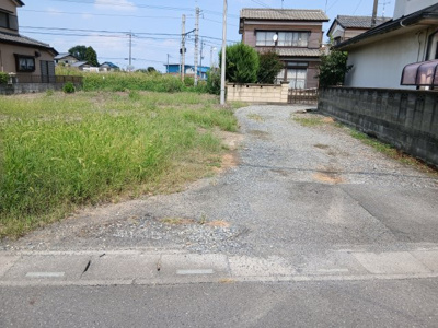 【前面道路含む現地写真】 | 行田市矢場　 | 現地前面道路（2025年09月09日）撮影