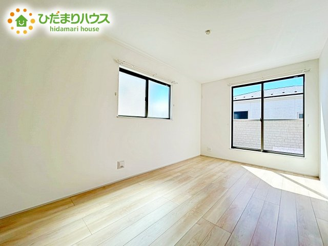 【寝室】 | 水戸市見和3丁目169番　新築戸建　A号棟 | ベッドを置いても余裕の広さがあります。パソコンや趣味のスペースなどインテリアを考えるのも楽しみですね！