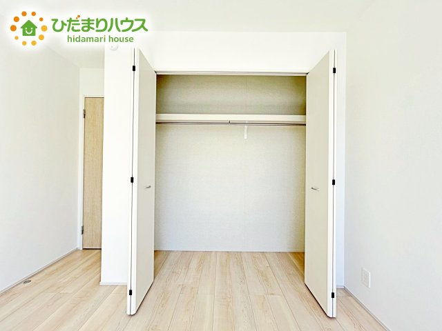 【収納】 | 水戸市見和3丁目169番　新築戸建　A号棟 | クローゼットには、衣類や日用品などを整理整頓して収納できますね！