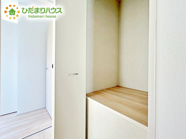 【収納】 | 水戸市見和3丁目169番　新築戸建　A号棟 | ちょこっとした収納があることで、消耗品のストックをするのにも便利です☆