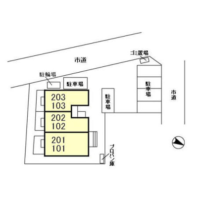 【区画図】 | ソレーユ西志津