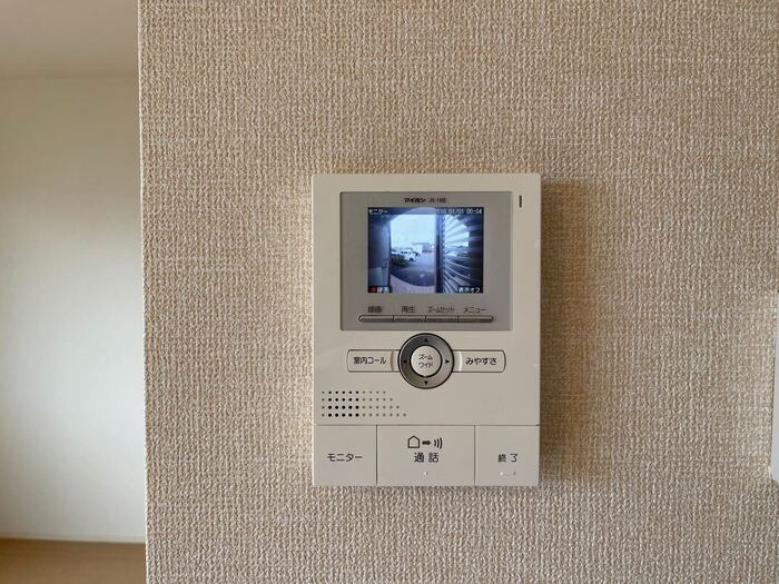 葛城市北花内のアパートのセキュリティ