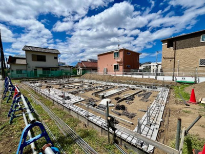 【外観】 | ムーンローズ香貫（新築アパート） | 建築現場