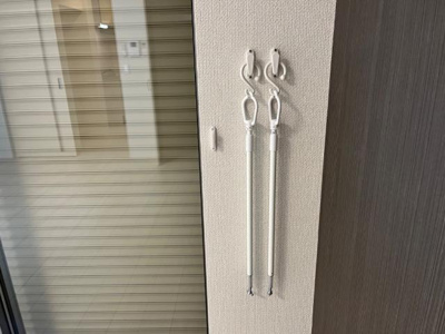 【設備】 | キャンプ堰 | 室内物干