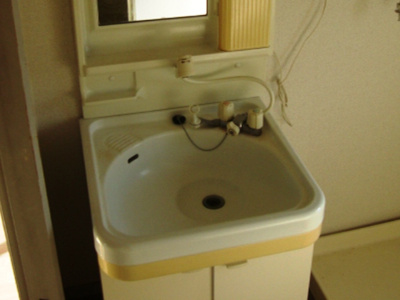 【洗面所】 | サングリーン西添 | 洗髪洗面化粧台