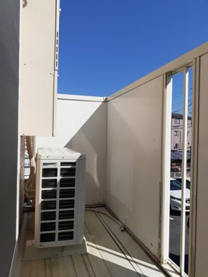 【バルコニー】 | ヴィラパラスト | バルコニー付きです