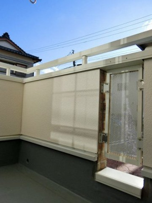 【バルコニー】 | メモワール | 陽当たり良好なバルコニーです