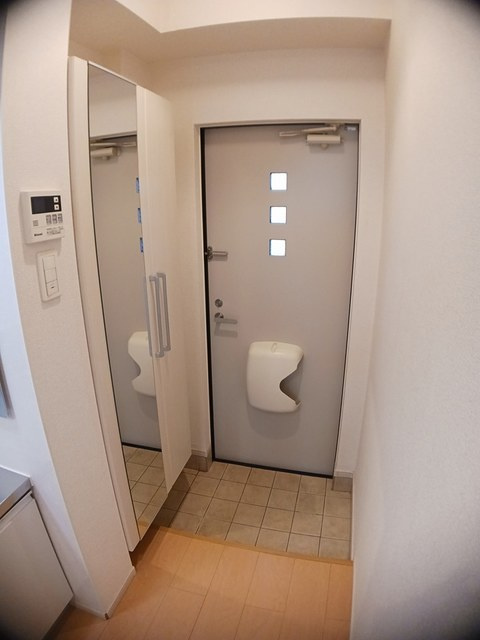 プランドールⅢの玄関
