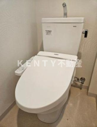 【トイレ】 | クレヴィスタ大森 | 清潔感のあるトイレです