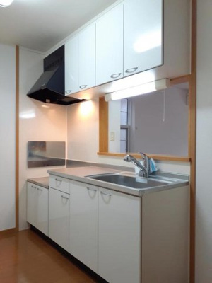 【キッチン】 | コウハイムⅡ | きれいなキッチンです