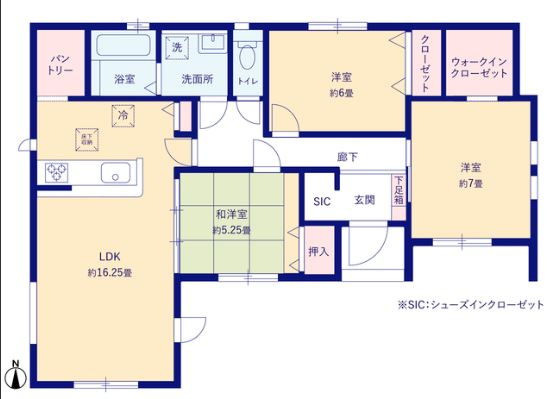 行田市矢場　の間取り|２号棟間取り図