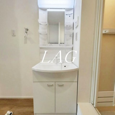 【洗面所】 | ＭＥＬＤＩＡ八広Ⅴ | 独立洗面台です