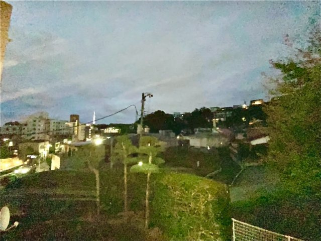 ファミール向山の展望
