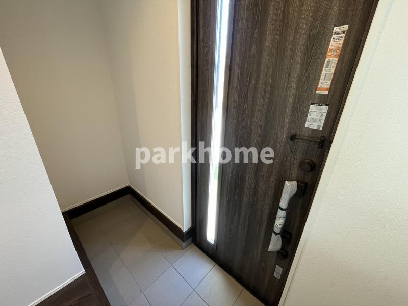 吾川郡いの町枝川-1棟1- 新築戸建ての前面道路含む現地写真