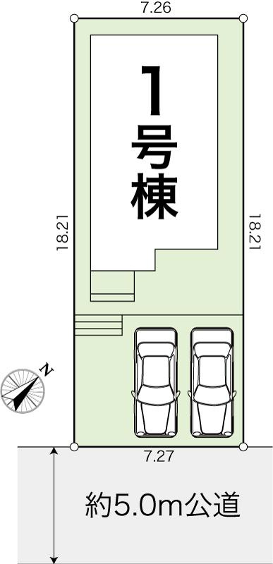 吾川郡いの町枝川-1棟1- 新築戸建ての間取り