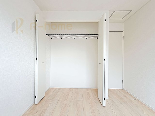 結城市結城第43　新築戸建て　5号棟の収納|2階は全居室収納スペースを設置！
充分な容量で居住空間もスッキリ♪