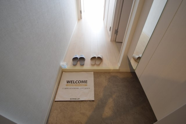 コンフォーティアの玄関|きれいな玄関です