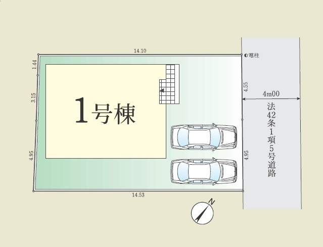 【区画図】 | 富士見市上沢３期　全１棟 | 全１棟