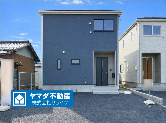 【商談中】クワイエ　大垣市稲葉北3丁目第2　全2区画分譲の外観|■2号棟
■YAMADA電機の　ヤマダ不動産　株式会社リライフ　大垣店■
耐震性能・制震性能を備えたおうち！
震度７の揺れに鍛えられた、建築基準法の1.5倍の壁量と制振装置（SAFE365）を完備