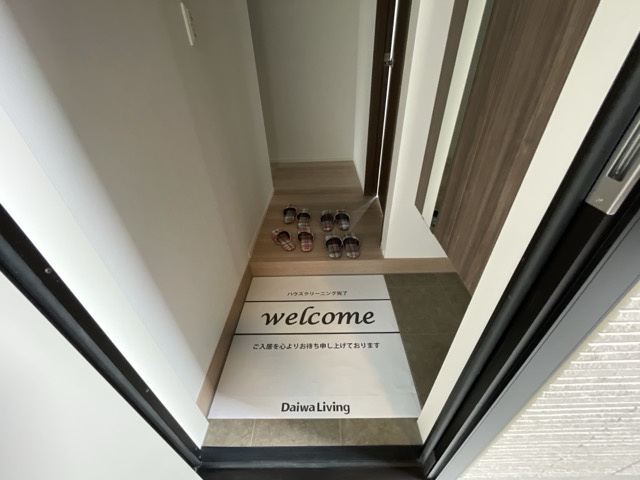 メゾン　ド　ソルテB棟の玄関