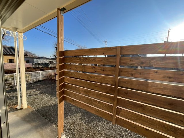 シャトレAのバルコニー