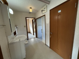 網走郡大空町東藻琴353中古住宅の脱衣所