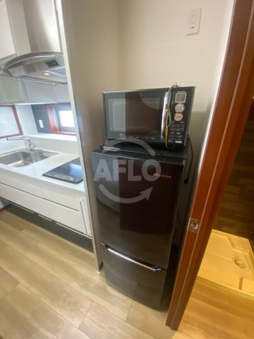 CITY SPIRE桜川Ⅱのキッチン|CITY SPIRE桜川II　冷蔵庫置場