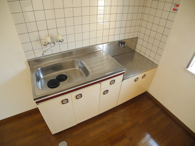 リバーコートCのキッチン