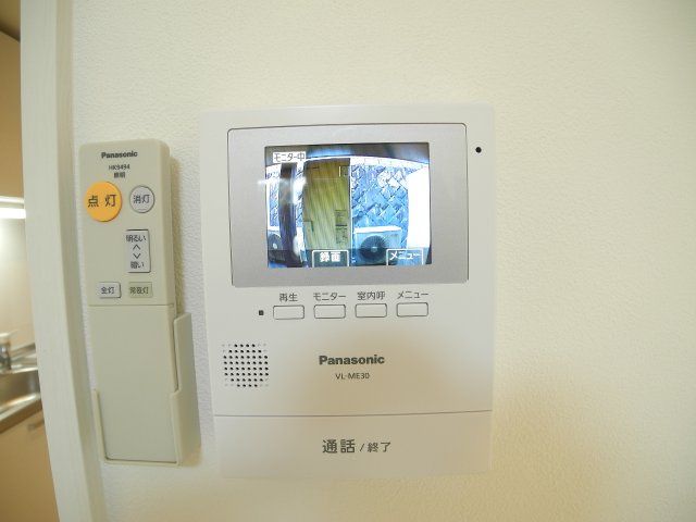 グラシアスのセキュリティ|※室内画像は別号室のもの