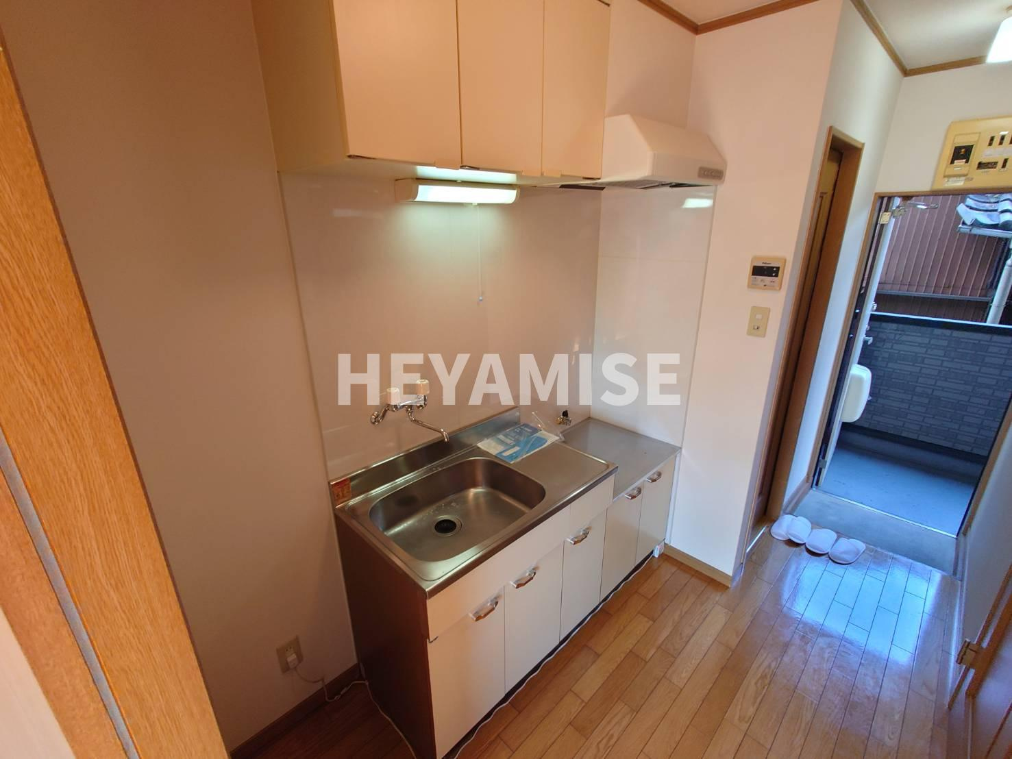 渡部ビルのキッチン|※室内画像は別号室のもの