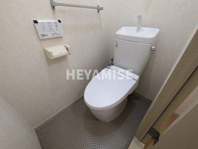 サンハイツ平山Bのトイレ