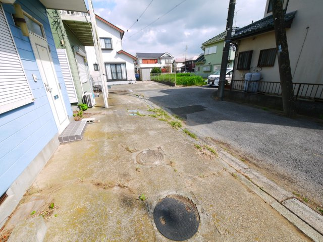 東金市下武射田　中古戸建 2棟の駐車場|３DK2棟  A棟4万円賃貸中オーナーチェンジ物件　 内見はB棟のみ 