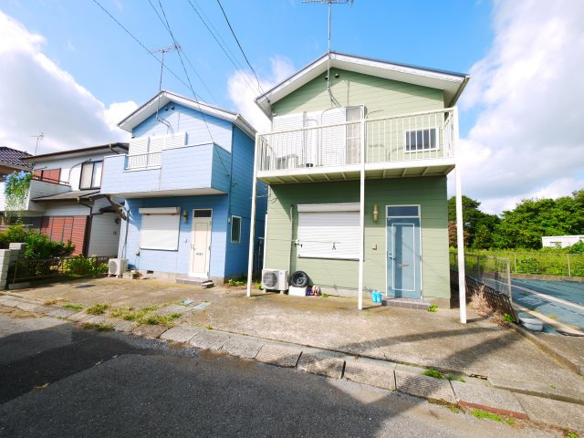 東金市下武射田　中古戸建 2棟の外観|３DK2棟  A棟4万円賃貸中オーナーチェンジ物件　 内見はB棟のみ 