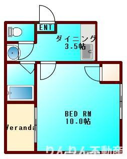 ベイシス東山手の間取り