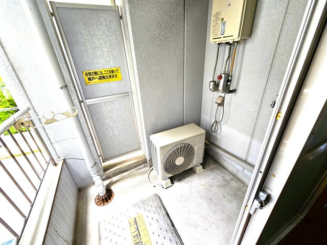 ベイシス東山手のバルコニー|広々としたバルコニーです