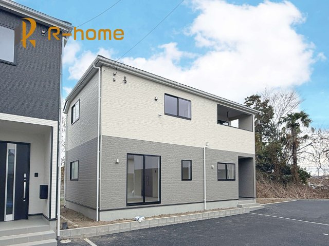 結城市結城第43　新築戸建て　6号棟の外観|建物完成いたしました！ご予約で『平日』や『夕方』などでもご見学可能です！