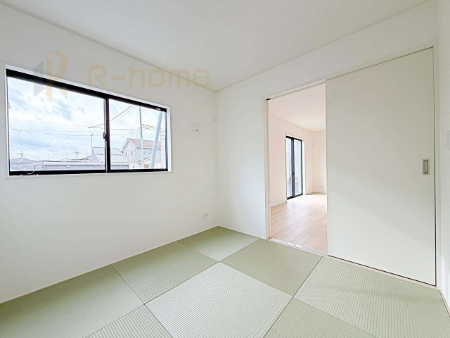 結城市結城第43　新築戸建て　6号棟の和室|フローリングより衝撃が少ない和室は、ご両親のお部屋やキッズスペース、客間としても活用頂けます。