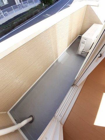 アリーヴィオＢのバルコニー|開放的で明るい空間を演出してくれるバルコニーです