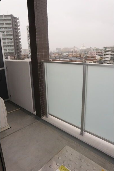 ルノンドームAのバルコニー