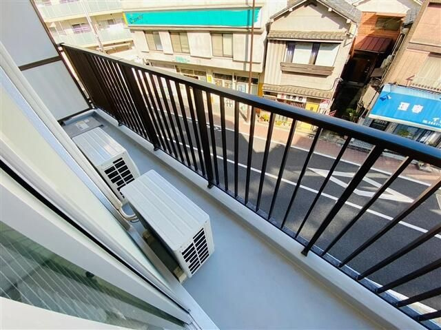 早苗エステートビルのバルコニー