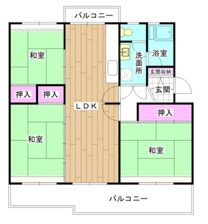 【間取り】 | 小室ハイランドC街区