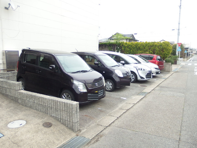 レオパレス江口の駐車場