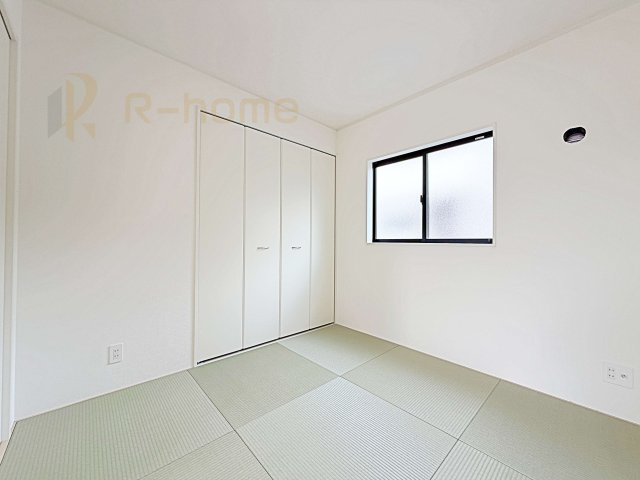 結城市結城第43　新築戸建て　7号棟の和室|フローリングより衝撃が少ない和室は、ご両親のお部屋やキッズスペース、客間としても活用頂けます。