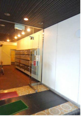 後楽園キャステールのロビー|マンション名