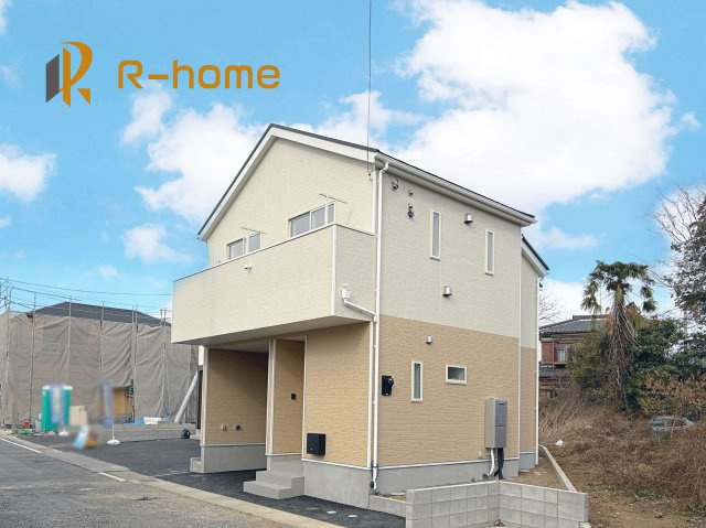 結城市結城第43　新築戸建て　8号棟の外観|建物完成いたしました！ご予約で『平日』や『夕方』などでもご見学可能です！