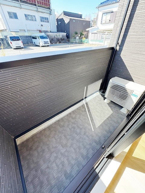 ネオブライツⅡのバルコニー