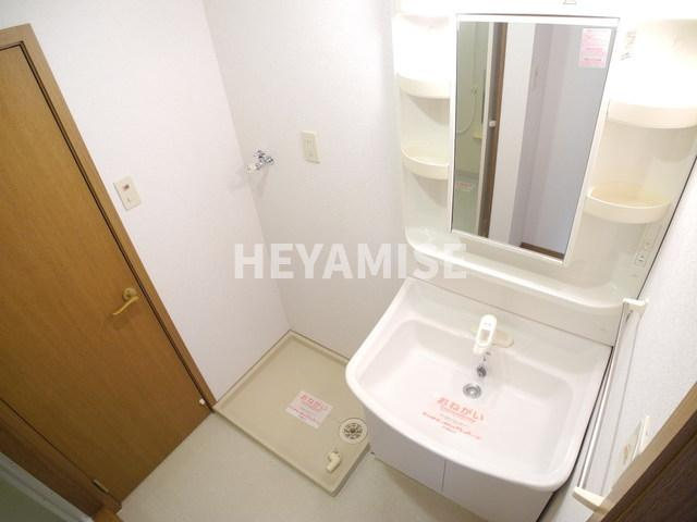 サンヒルズ弐番館の洗面所