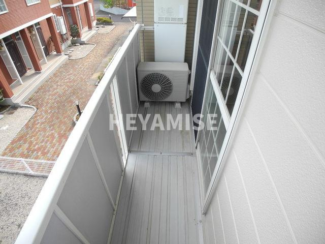 サンヒルズ弐番館のバルコニー