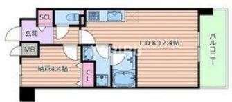 プラウディア今里の間取り