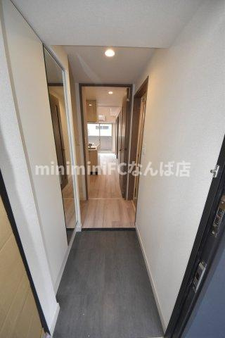 プレサンスドームシティコレーレの玄関